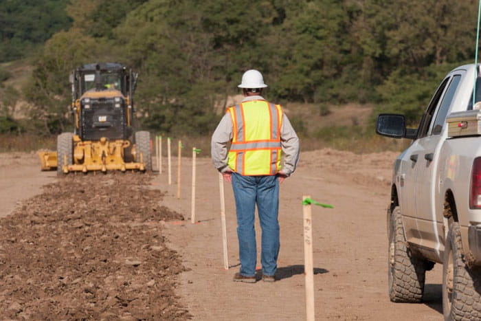 Caterpillar conduct a road production study using Cat Connect technology