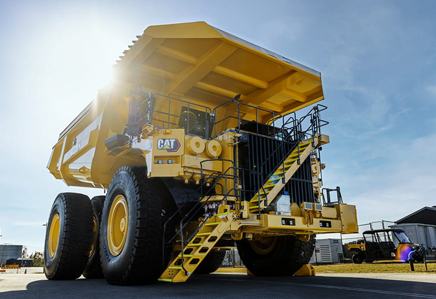 Cat Off Highway Truck at WesTrac Tomago