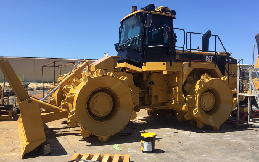 Busselton City Council Rebuild of Cat Compactor