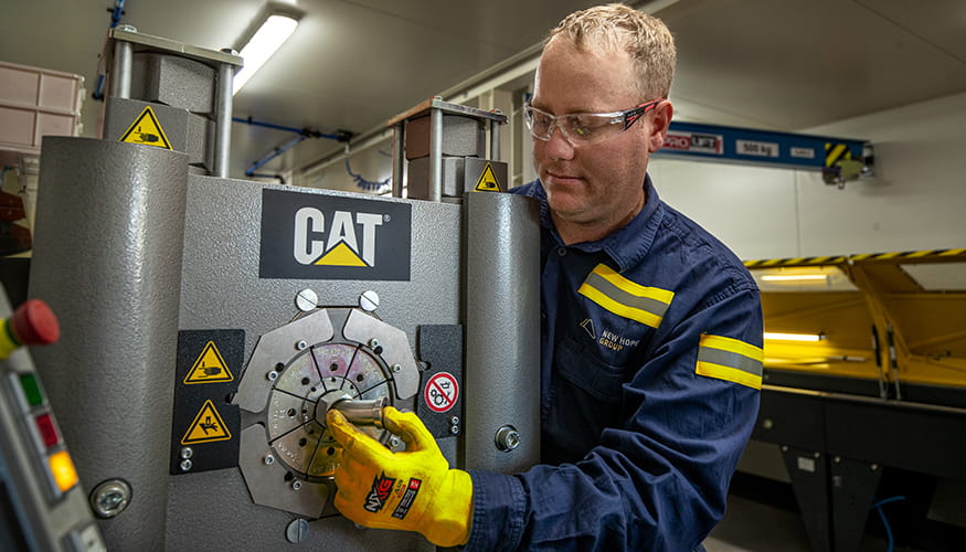 Inside the Cat Hose Storage Container