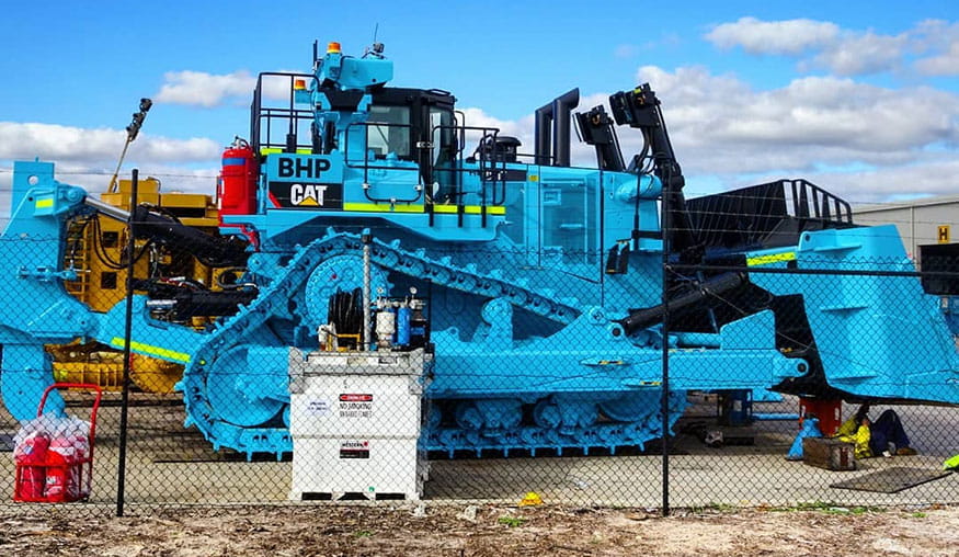 BHP Big Blue Dozer