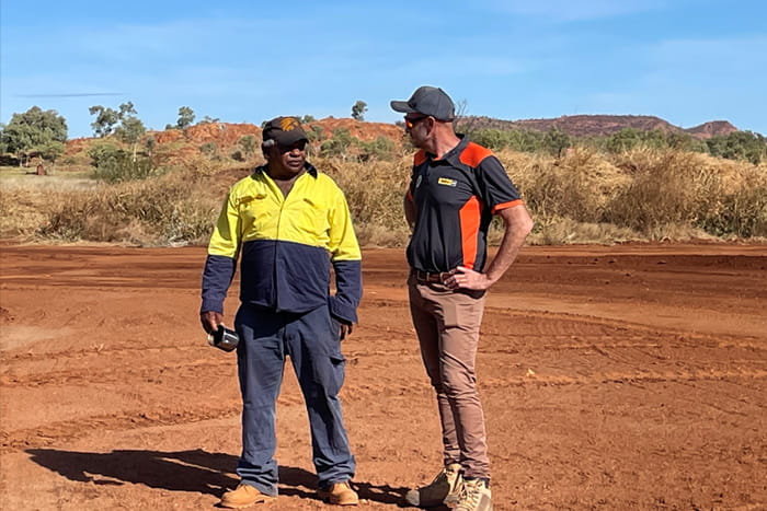 The Shire of Halls Creek Visit From WesTrac