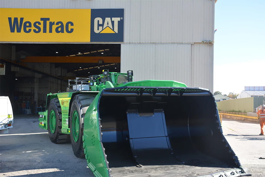 The Green Cat R3000H Underground Loader