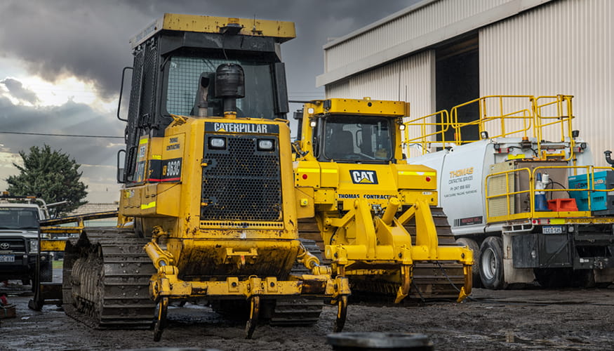 Cat Used Equipment at Thomas Contracting
