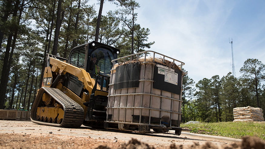 Cat Trencher Attachment