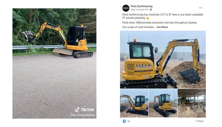 Construction Industry Social Media Examples