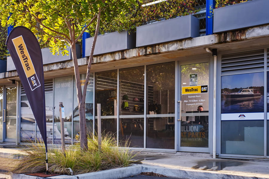 Front of the WesTrac Rozelle branch