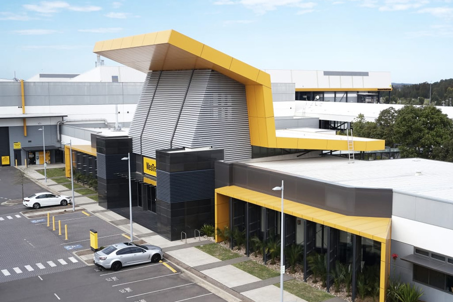 WesTrac Head Office NSW building in Tomago