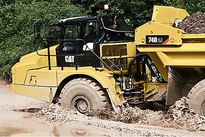 Cat 740 EJ Articulated Truck for Rent