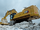 36 to 95 ton excavators