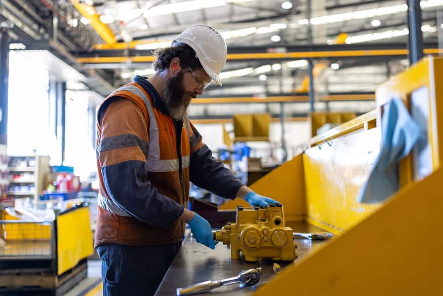 WesTrac Tomago Hydraulics Shop