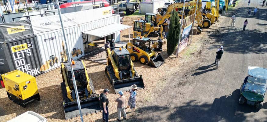 WesTrac showcases new Cat Compact Track Loaders at big roadshow