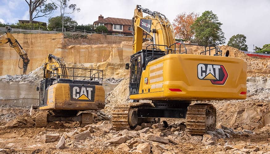 Chalouhi Two Cat Excavators