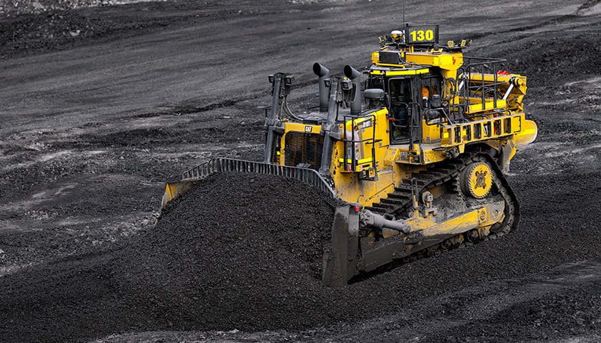 Cat Dozer clearing the way