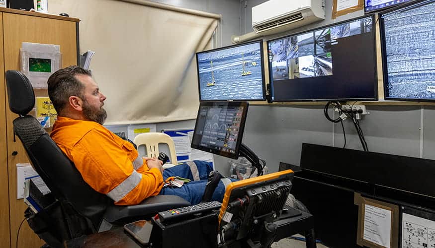 Remote Operating Station at Mt Arthur