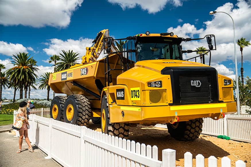 Cat Articulated Truck