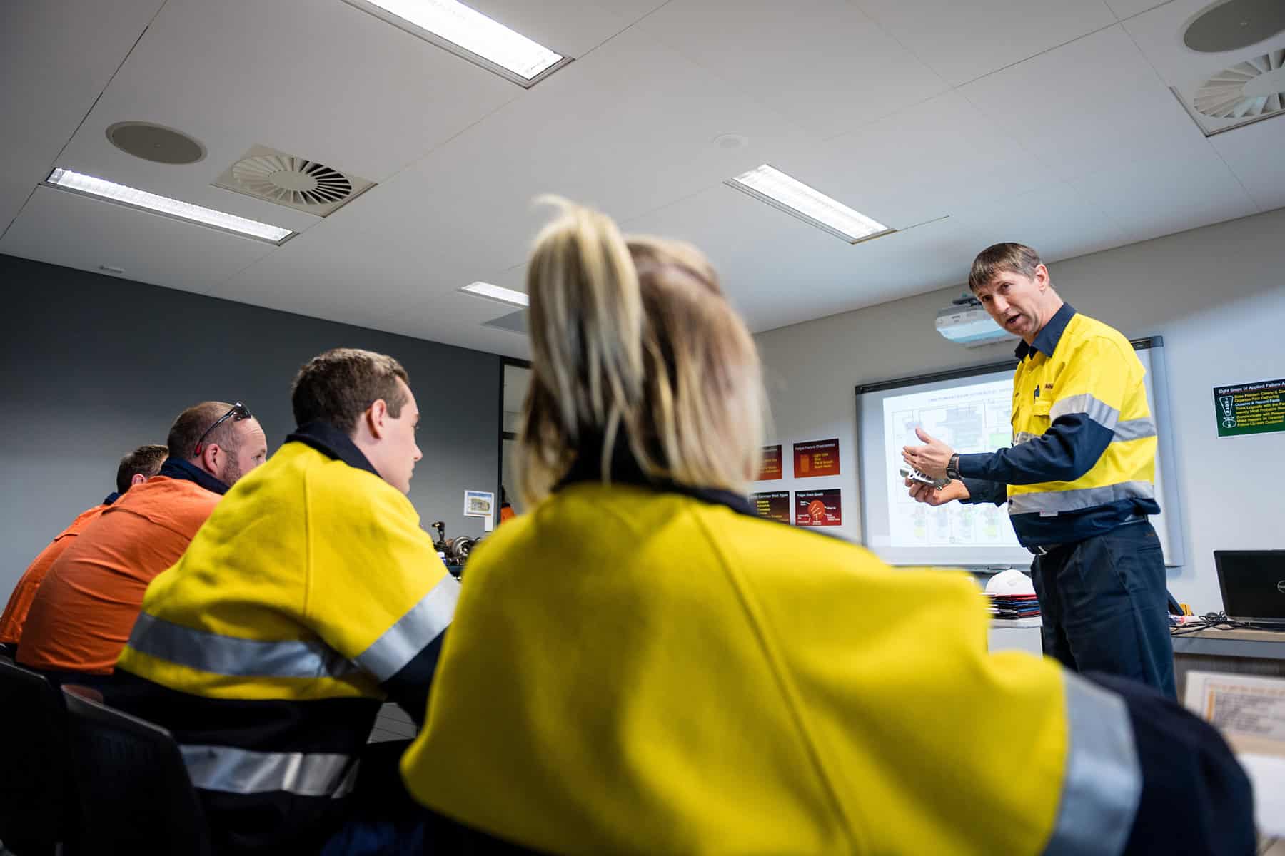 Learning in a classroom