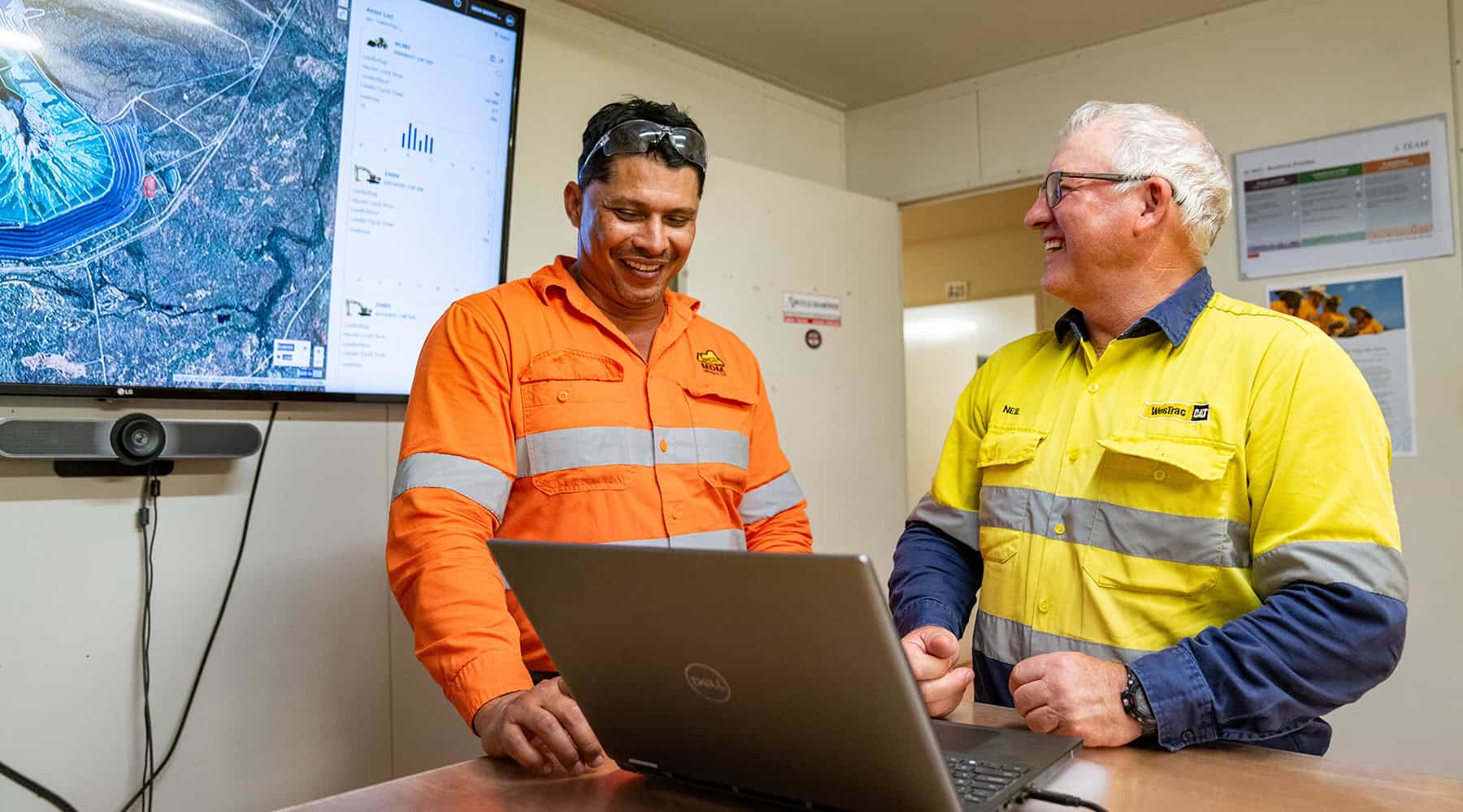 MDM Mining & Civil looking at VisionLink screens