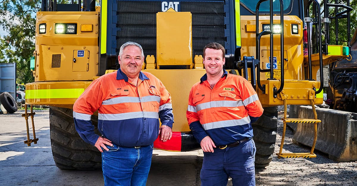 Daracon's rebuilt Cat Scraper