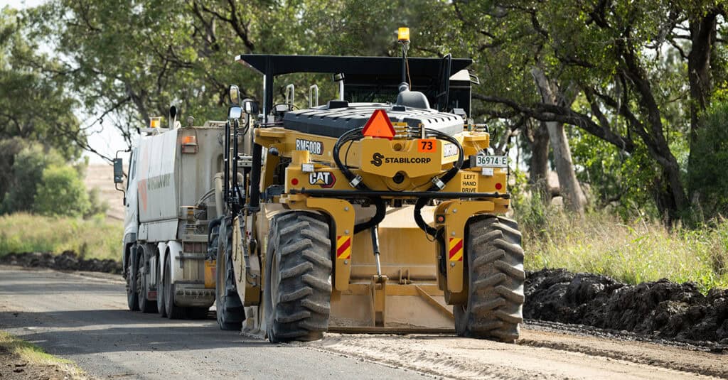 Stabilcorp's Cat Road Reclaimer
