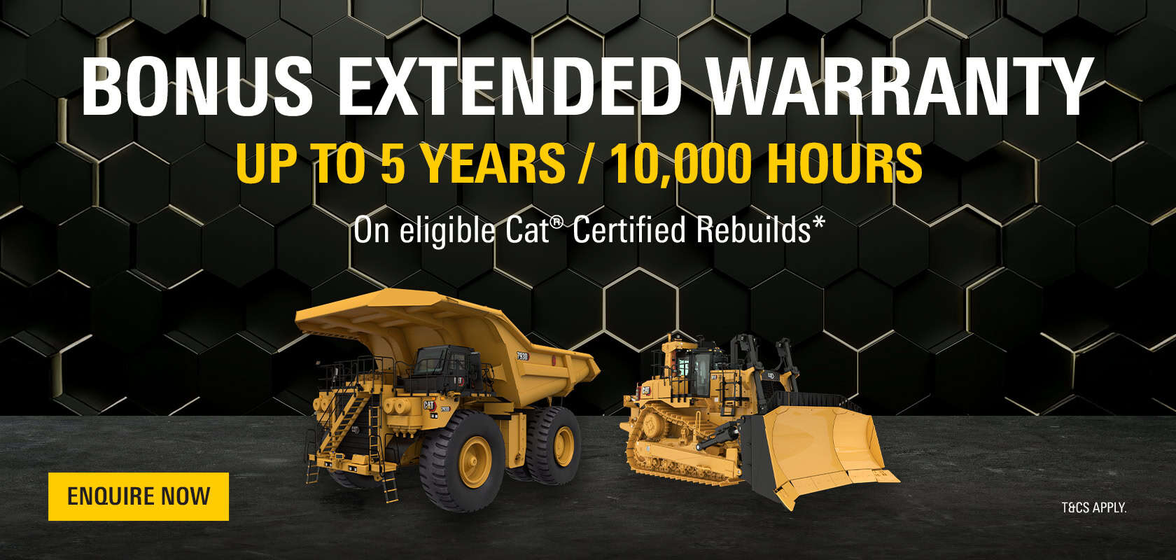Bonus Extended Warranty – Rebuilds