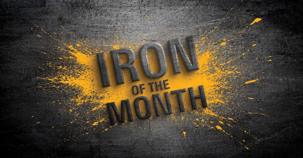 IRON OF THE MONTH WA
